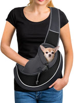 CozySling™ pet carrier drawstring opening