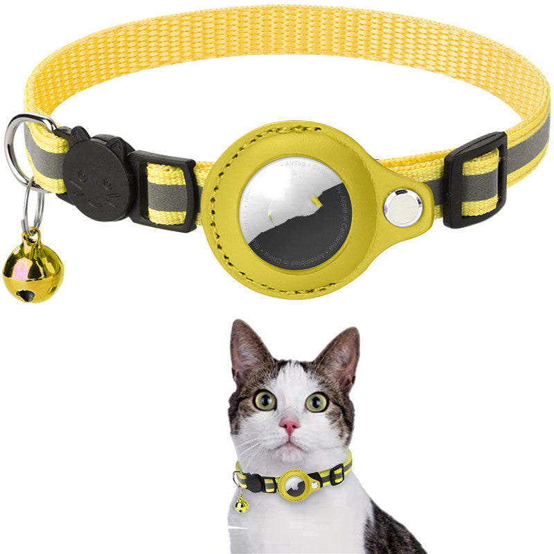 TrackSafe reflective pet collar for dogs and cats
