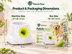 FetchMate™ Automatic Dog Ball Launcher | Plexia Paw