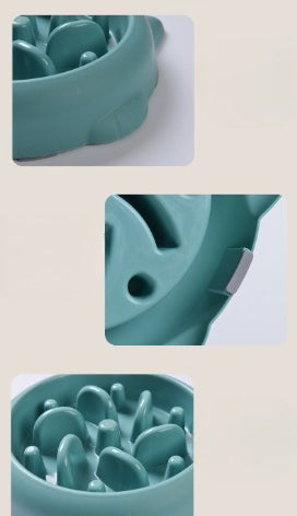 SlowPace slow eating dog bowl