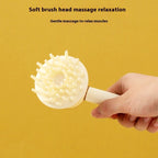 SudsBrush reusable shampoo-dispensing pet brush