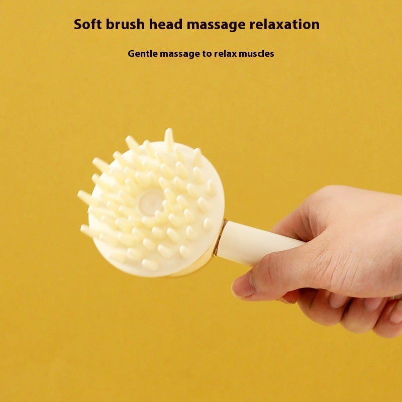 SudsBrush reusable shampoo-dispensing pet brush