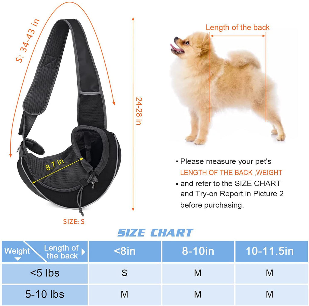 CozySling™ dog and cat carrier bag detail